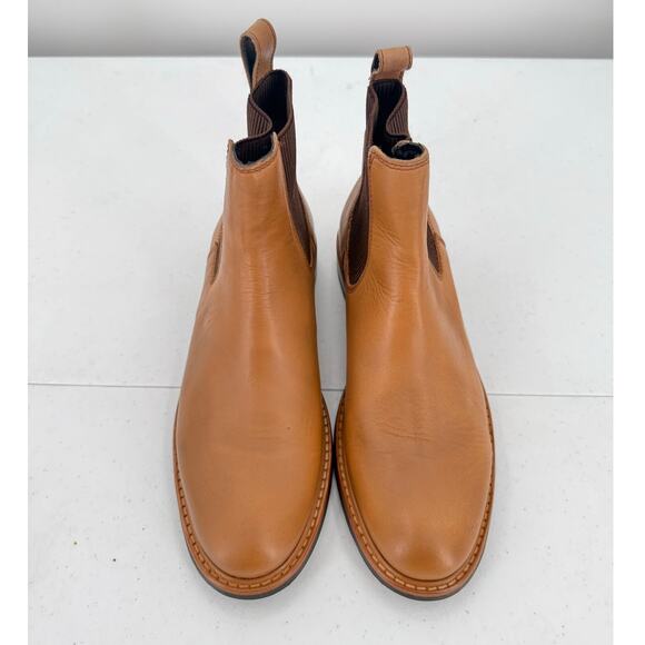 NEW Nisolo Carmen Chelsea Boots Almond Brown Leather Women's Size 8.5 - Picture 11 of 11